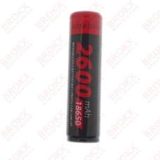 18650 Button Top 2600 mAh