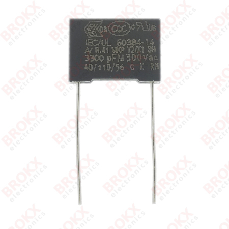 3,3 nF 300 VAC Y2