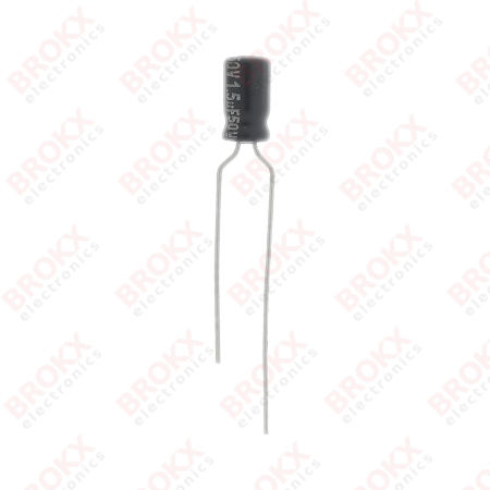 1.5 µF 50 V 105 ºC