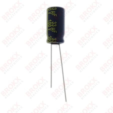 33 µF 100 V 105 ºC