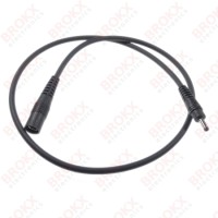 Verloopkabel 5,5-2,1 naar 3,5-1,3 mm