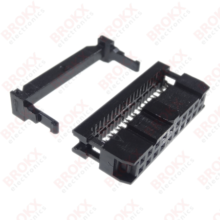 IDC Connector vrouwelijk 20 pins