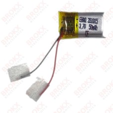 3,7 V LiPo 351015 50 mAh