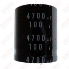 4700 µF 100 V 85 ºC