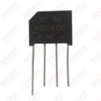 Bruggelijkrichter 600V 4A