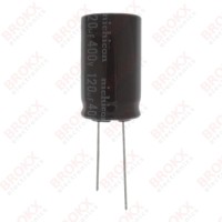 120 µF 400 V 105°C