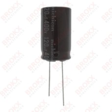 120 µF 400 V 105°C
