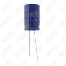 470 µF 100 V 85 ºC