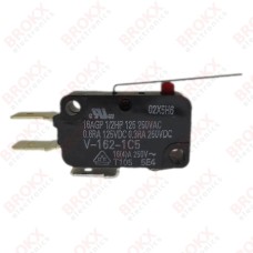 Microswitch - Wissel contact (SPDT) - lange hefboom