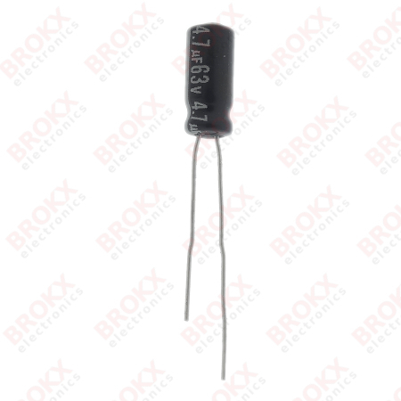 4,7 µF 63 V 105 ºC