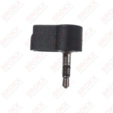 Jack 3,5 mm - mannelijk - stereo - haaks