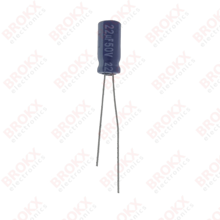 22 µF 25 V 85 ºC