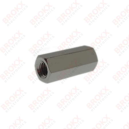 M3 Afstandsbus 12 mm met schroefdraad