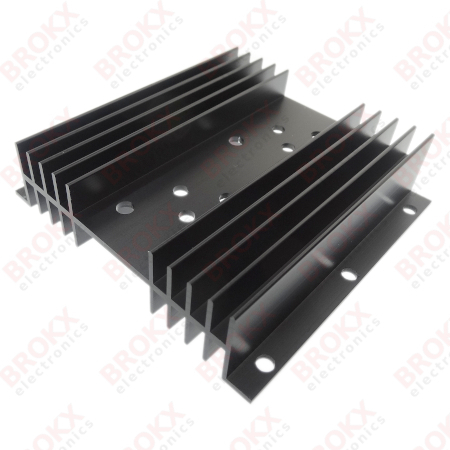 Koellichaam 100mm 2 x TO3 0,65°C/W