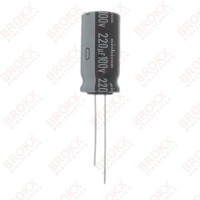 220 µF 100 V 105 ºC