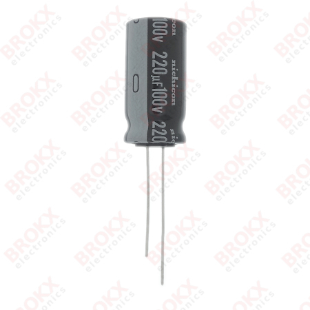 220 µF 100 V 105 ºC