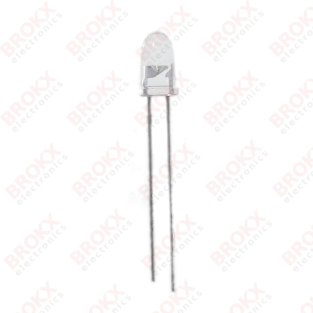 LED Oranje-Rood 5 mm 8000 mcd