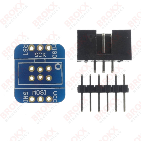 6-pin AVR ISP Breadboard Adapter
