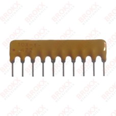 4,7 kΩ Weerstandsnetwerk 10X-1-472