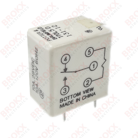 Enkel Wissel Contact (SPDT) - 12 VDC