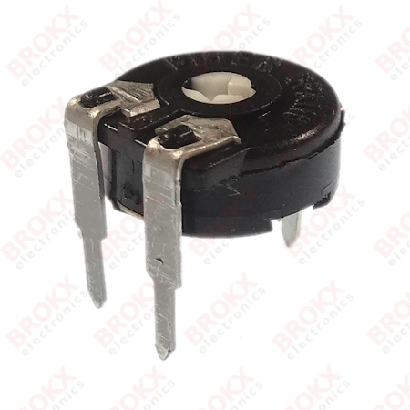 Trimmer 250 kΩ horizontal 10 mm