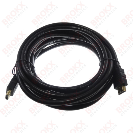 HDMI cable gold-plated with ethernet 5 meter