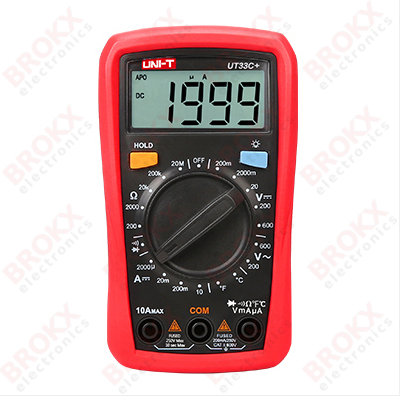 Digital Multimeter UT33C+ - Click Image to Close