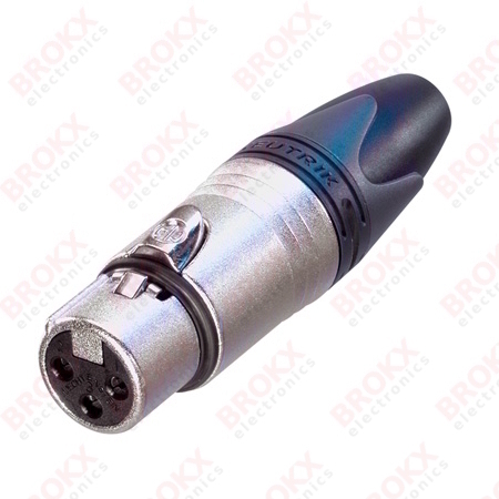 XLR Plug 3 Pin female NC3FXX - Click Image to Close