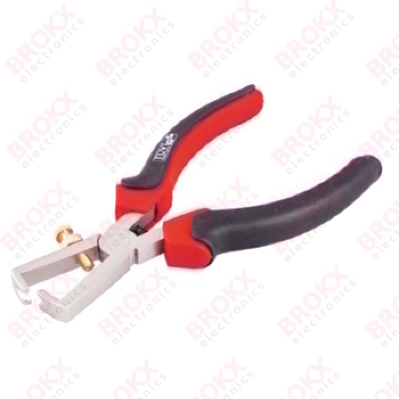 Wire stripping pliers manual adjust