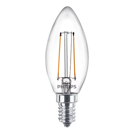 Ledlamp Kaars 2 W (25 W) E14 Warm Wit - Klik op de afbeelding om het venster te sluiten