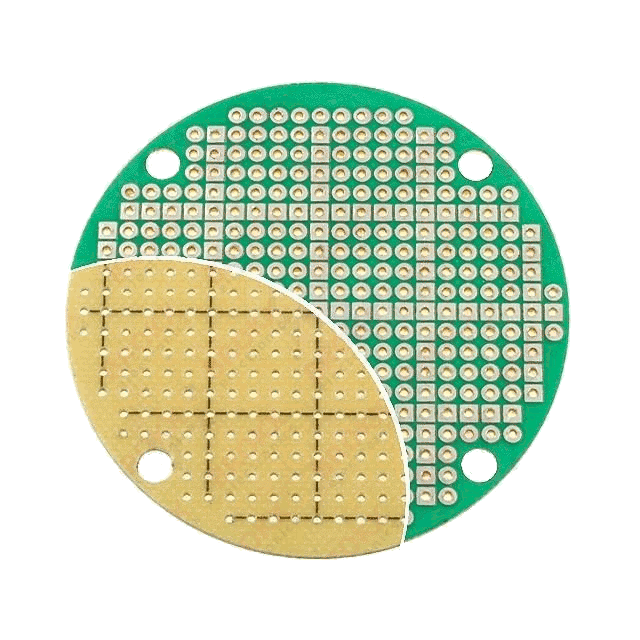 Universel Single sided prototyping board 60 mm Round