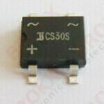 Bruggelijkrichter 30V 1A SMD