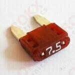 7.5 A Blade fuse mini 11.1 mm