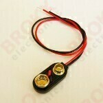 Battery clip for 9 V battery Pro