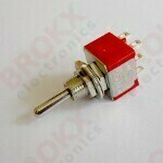Toggle switch - (ON)-OFF-(ON) (DP3T)