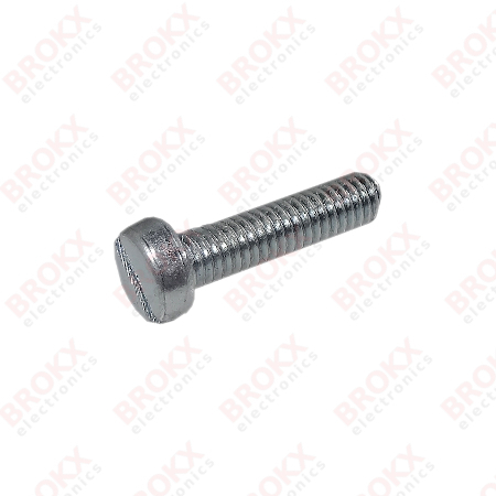 M4 x 16 Metal screw slotted galvanized