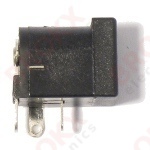 DC connector solder lugs - male - 5.5 - 2.5 mm - Click Image to Close