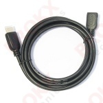 HDMI extension cable gold-plated with ethernet 2 meter