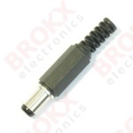 DC Power connector - female - 5.5 - 1.5 - 10 mm