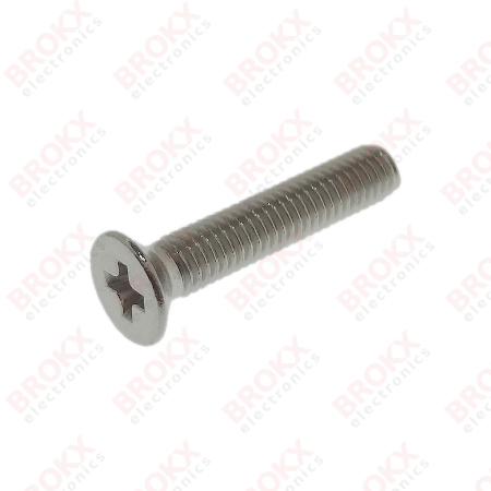 M3 x 16 Metal screw philips stainless steel countersunk