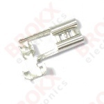 non-insulated angled female disconnector from 1.5 - 2.5 mm² - Click Image to Close