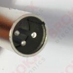 XLR Plug 3 Pin male - Click Image to Close