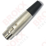XLR Plug 3 Pin female - Click Image to Close