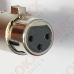 XLR Plug 3 Pin female