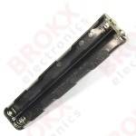 Battery holder 6 x AA with 9 V clip connection - Click Image to Close