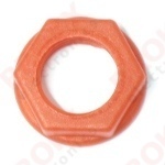 Plastic Nut Red