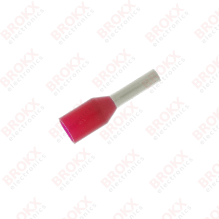 Bootlace ferrule 1 mm² Red