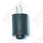Loudspeaker plug - male - screw - Click Image to Close