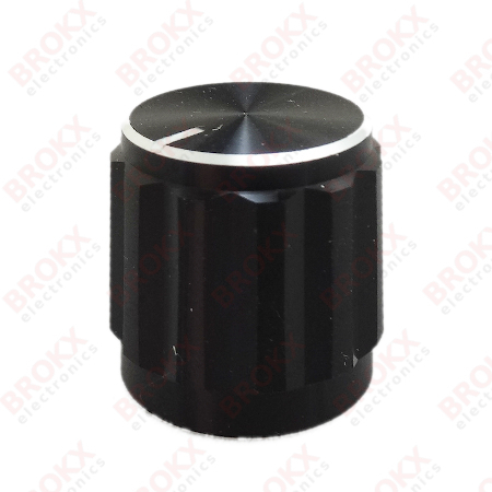 Knob alu black