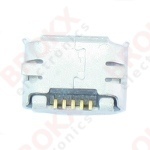 USB-B Micro printconnector SMD